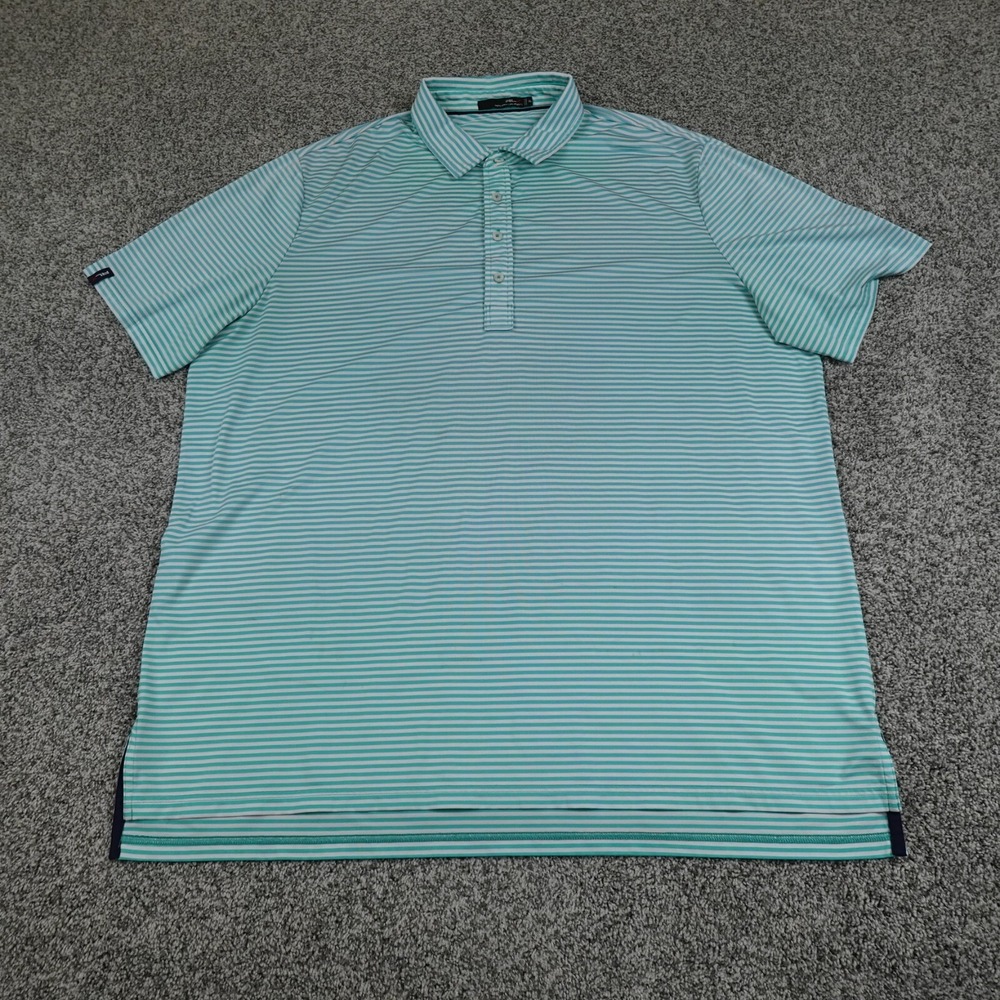 Ralph Lauren Polo Shirt Mens XXL 2XL RLX Performance Frederica Golf Club Stretch